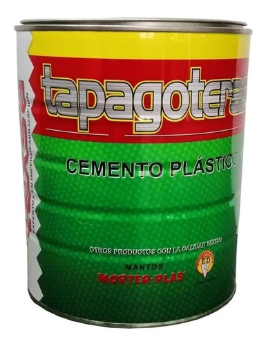 Cemento Plástico Impermeabilizante Tapagoteras - 1gl - Imper