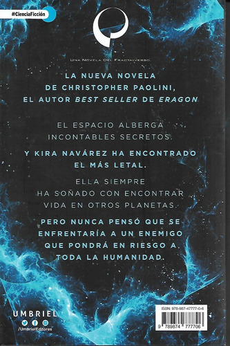 Libro Dormir En Un Mar De Estrellas - Christopher Paolini