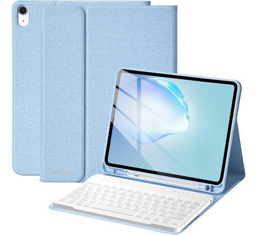 Funda Para iPad De 10ª Generación Con Teclado, Funda De T