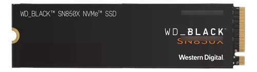 Disco Solido Western Digital 1tb Black Sn850x Nvme Pcie Gen4