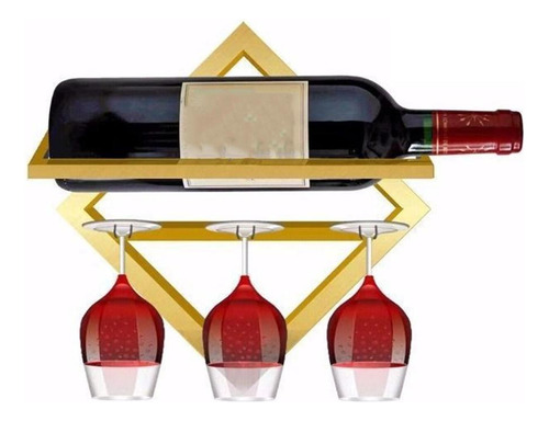 2x Wine Rack Soporte De Pared Para Almacenamiento De