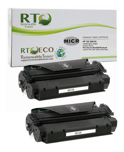 Toner Alternativo ( X2 ) Alta Capacidad Negro Micr 13x Q2613x 1300 