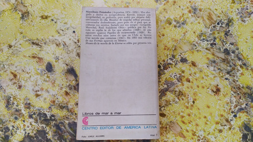 Macedonio Fernández. Museo De La Novela Eterna | 1ª Ed 1967 (Usado)