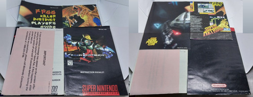 Killer Instinct Sns-akle-usa K. Cuts Sellado Snes Completo (Usado)