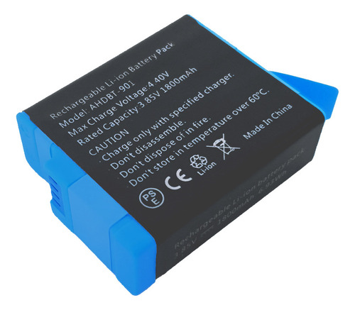 Batería 2 Pzas Compatible Gopro Hero 12 11 10 9 1800mah