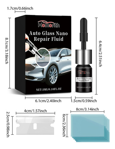 Repair Griacks Clear Vision Safe Travel, Parte Delantera De