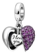 Comprar I Love You Charm 925 Sterling Silver Amor Heart Dangle Bead