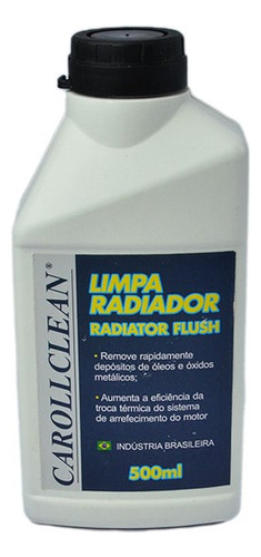 Aditivo Limpa Radiador Anti Oxidante Limpeza Resíduos 500ml