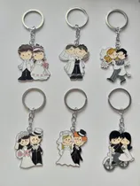 Comprar 12 Llavero Metal Boda Matrimonio Recuerdo Union Souvenirs 