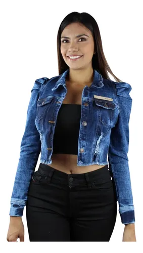 Jaquetas sales jeans baratas