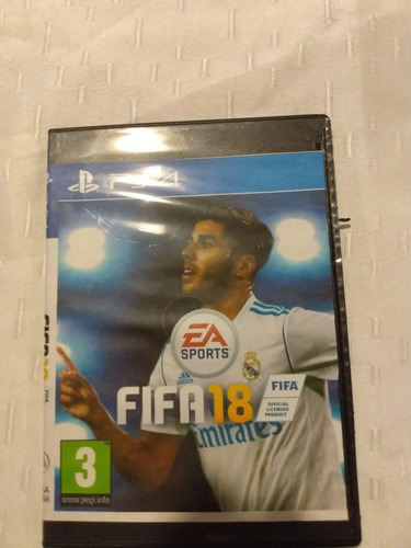 Imagen 2 de 4 de Fifa18 Ps4 Fisico Original Excelente Estado Envio Normal