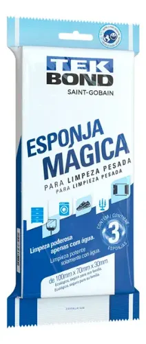 Esponja Mágica Limpeza Pesada Tekbond
