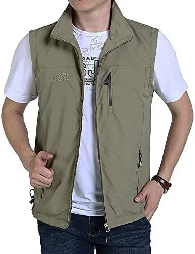 Gnveub Chaleco Ligero Para Hombre De Secado R pido Para Pe