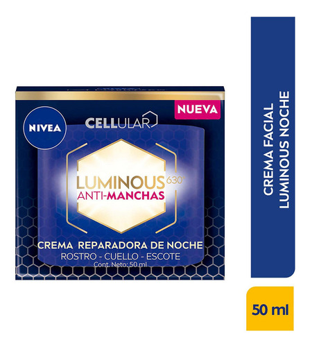 Crema Reparadora Nivea Noche