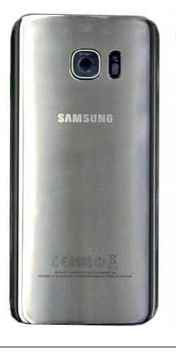 Tapa Trasera Samsumg Galaxy S7 Edge Plateada Original  