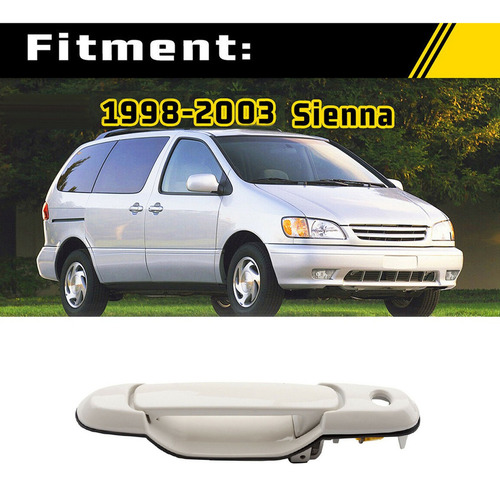 Queenly Para Sienna 1998-2003, Motorista Dianteiro Esquerdo
