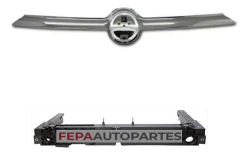 Moldura Cromada Parrilla Rejilla Frontal Fiat Toro 16 / 19