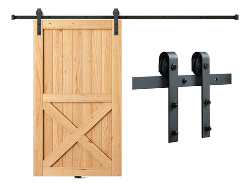 Vevor Kit De Herrajes Para Puerta Corrediza De Granero