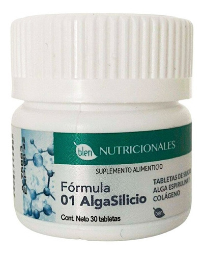 Fórm01 Algasilicio Osteoporosis Tiroides Colesterol Colagen 