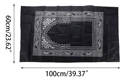 Alfombra De Oración Musulmana Impermeable (dgn) Con Brújula