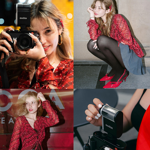 Mini Flash Universal Godox Ia32 Para Cámara Con Flash Automá