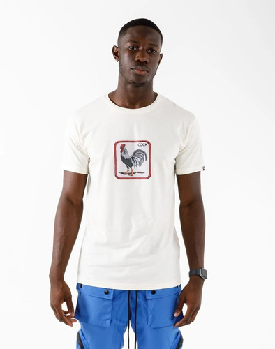 Camiseta Gooring Bros Clucker Cream-1