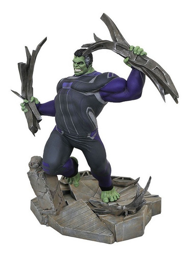 Hulk End Game Figura Diamond Select Gallery Diorama Marvel