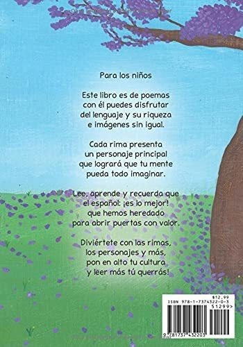 Poemas Y Rimas Para Niños En Español - Castro,..., De Castro, Yamila. Editorial Bowker En Español