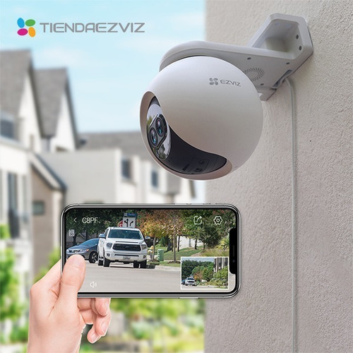 Imagen 6 de 10 de Ezviz Camara Ip Domo Wifi 360° 1080p Motorizada Zoom 8x C8pf