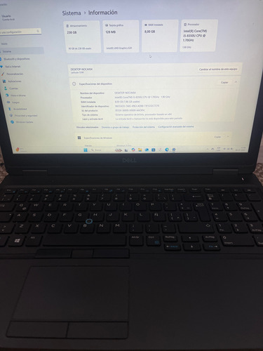 Notebook Latitud 5590 Negro (Usado)