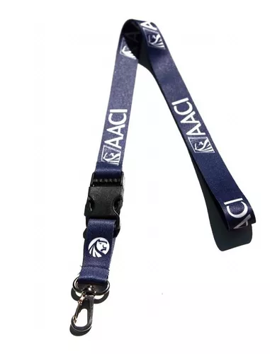 Lanyard personalizado con hebilla plástica