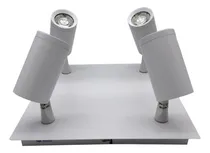 Comprar Aplique Spot Techo 4 Luces Led Gu10 Blanco Tempano Candil C1