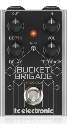 Pedal Delay P/ Guitarra - Bucket Brigade - Tc Electronic