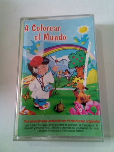 Cassette De A Colorear El Mundo (794