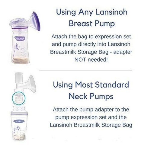 Lansinoh Bolsas De Almacenamiento De Leche Materna - 100 Ct
