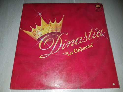 Lp Vinilo Disco Acetato Vinyl Orquesta Dinastia Salsa