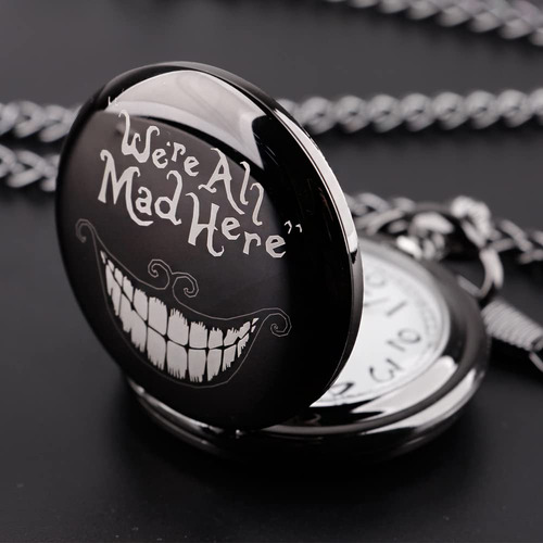 Reloj De Bolsillo Personalizado Cuarzo Números Romanos Color