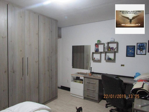 Imagem 18 de 30 de Sobrado Com 3 Dormitórios,04 Vagas De Garagem À Venda, 120 M² Por R$ 480.000 - Vila Linda - Santo André/sp - So0231