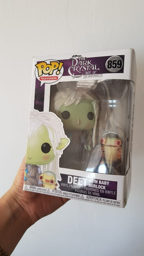 Funko Pop The Dark Crystal Deet With Baby Nurlock 859 Glows