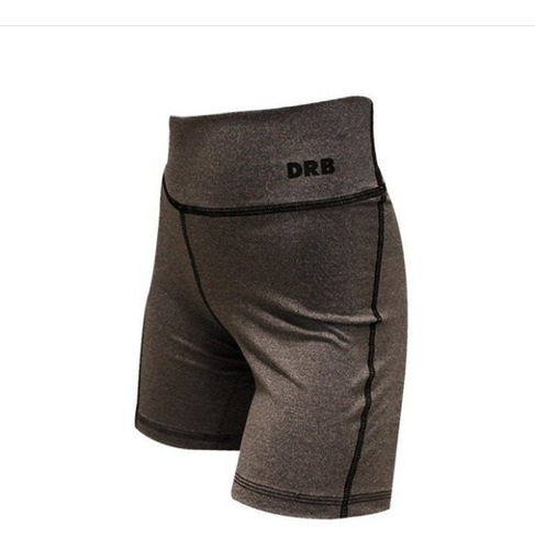 Imagen 2 de 5 de Calza Corta Biker Mujer Drb Strong Con Bolsillo Fitness