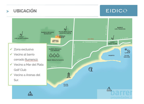 Terreno En Arenas Del Sur Chico