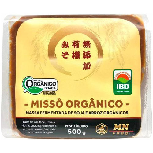 Kit 3x: Missô Orgânico Mn Food 500g