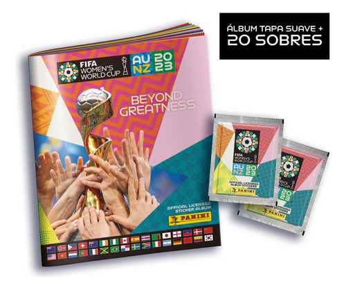 Pack World Cup Women 2023 (álbum + 20 Sobres)