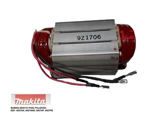 Bobina Makita Para Pulidora 9557hn, 9557pb, 9557hp