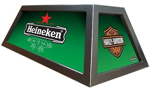 Lámpara Techo Bar Pool Backlight Heineken 120cm Btl-06
