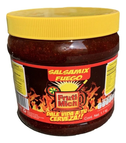 Pulpa Tamarindo Fuego Picante Michelada Frutimich 1.1 Kg