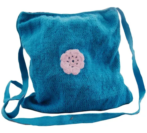 Bolso mochila Tejida A Dos Agujas Tama o Peque o Env o gratis