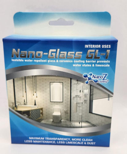 Nano Gl1 - Repelente De Agua De Vidrio Para Ducha, Cubre Has