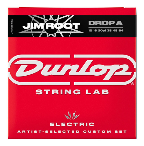 Cuerdas Electrica Jim Root Dunlop Lab Series 12-64 Drop A