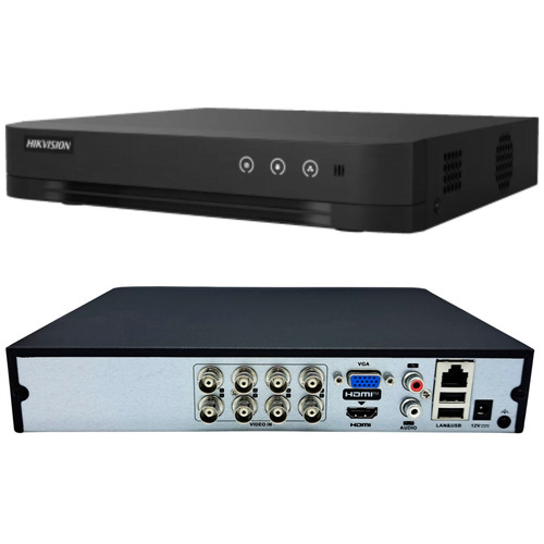 Dvr Hikvision 8 Canales Analogicos H265 Serie 7200